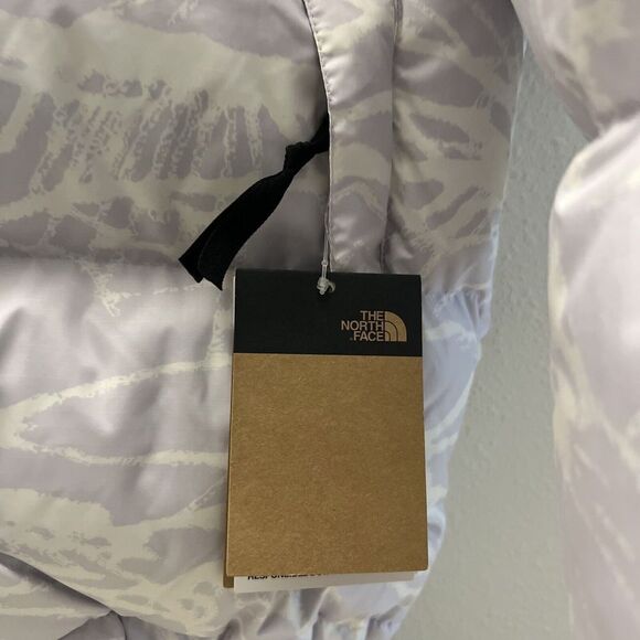 The North Face Women Sz XL 1996 Retro Nuptse 700-Down Hooded Jacket Lavender $33 - Picture 10 of 15